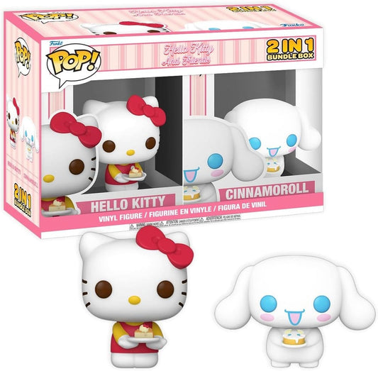 Hello Kitty Exclusive Box Cinnamoroll & Hello Kitty with Cake Assembled - Versand: 7 Tage nach Bestellung