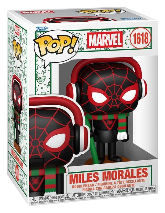 Marvel POP! Vinyl Figur : Holiday S6- Miles(NTKR) 9 cm - Preorder - ETA: 19.08.2026