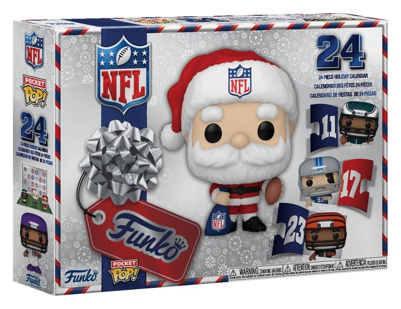 NFL Pocket POP! 24-Tage Countdown-Adventskalender - Preorder - ETA: 25.08.2026