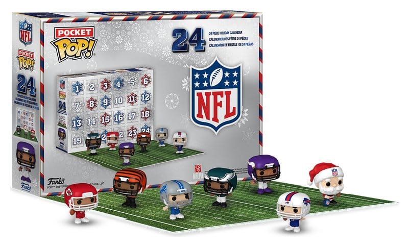 NFL Pocket POP! 24-Tage Countdown-Adventskalender - Preorder - ETA: 25.08.2026