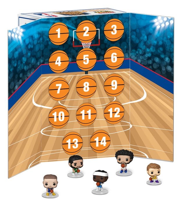 NBA Pocket POP! 14-Tage Countdown-Adventskalender - Preorder - ETA: 06.09.2026