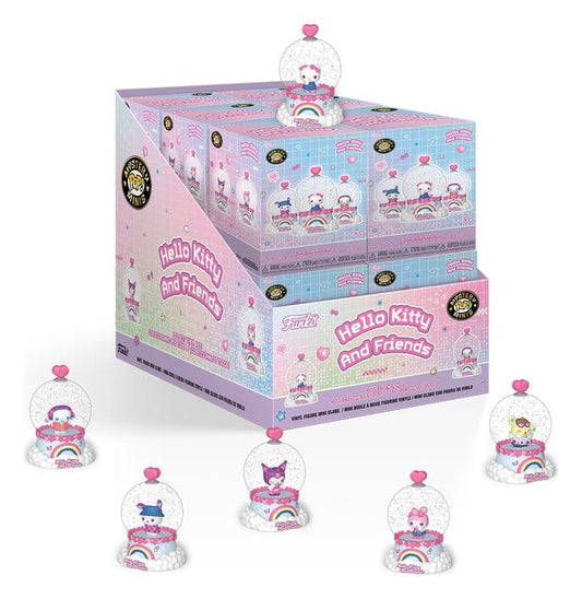 Hello Kitty & Friends Mystery Minis Schneekugeln 12 pc 5 cm Blind Box Display (12) - Preorder - ETA: 25.11.2026