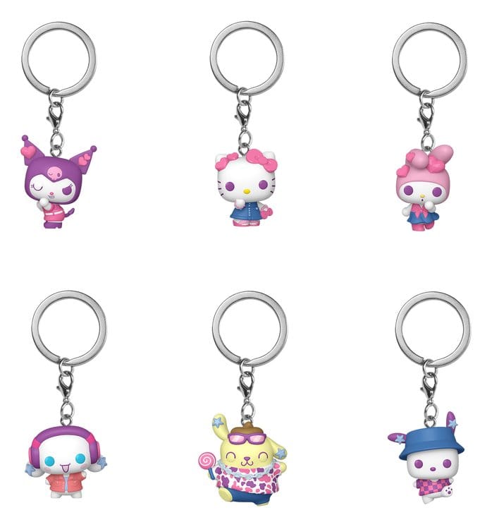 Sanrio POP! Vinyl Schlüsselanhänger 4 cm Hello Kitty & Friends Display (12) - Preorder - ETA: 05.09.2026