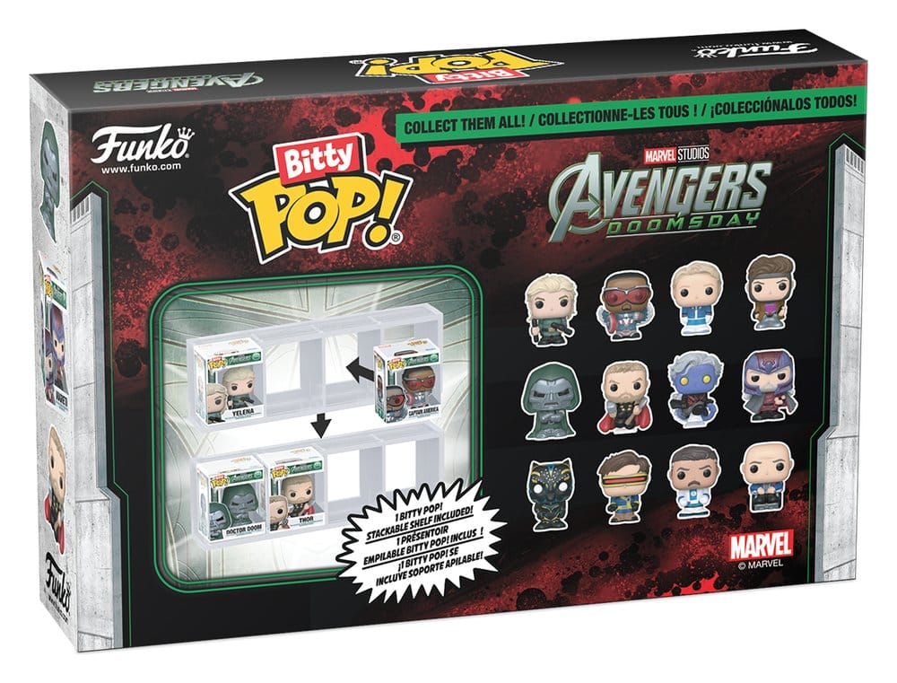 Avengers: Doomsday Bitty POP! Vinyl Figuren 4er-Pack Series 1 2,5 cm - Versand: 7 Tage nach Bestellung