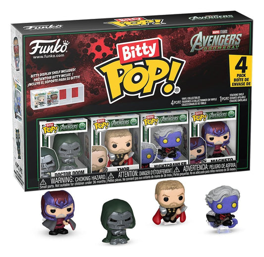 Avengers: Doomsday Bitty POP! Vinyl Figuren 4er-Pack Series 2 2,5 cm - Versand: 7 Tage nach Bestellung