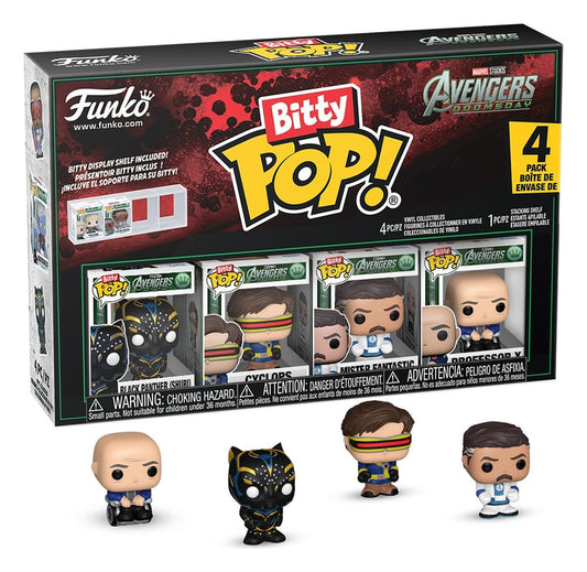 Avengers: Doomsday Bitty POP! Vinyl Figuren 4er-Pack Series 3 2,5 cm - Versand: 7 Tage nach Bestellung
