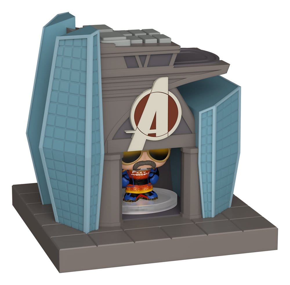 AVD Bitty POP! Towns Vinyl Figur Red Guardian and Avengers Tower  - Preorder - ETA: 25.11.2026