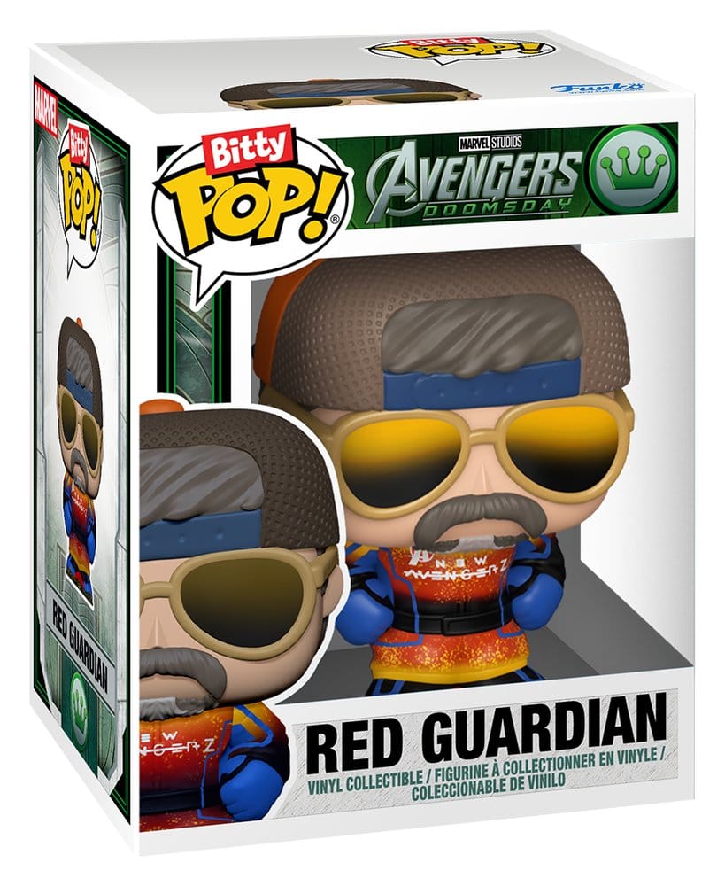 AVD Bitty POP! Towns Vinyl Figur Red Guardian and Avengers Tower  - Preorder - ETA: 25.11.2026