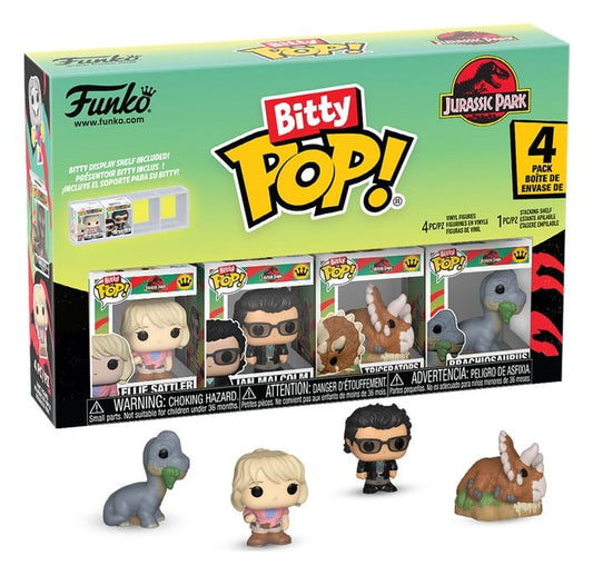 Jurassic Park Bitty POP! Vinyl Figuren 4er-Pack Triceratops 2,5 cm - Preorder - ETA: 25.07.2026