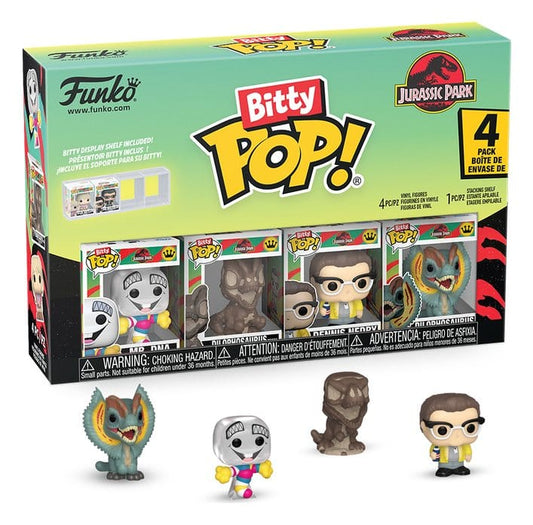 Jurassic Park Bitty POP! Vinyl Figuren 4er-Pack Mr. DNA 2,5 cm - Preorder - ETA: 25.07.2026