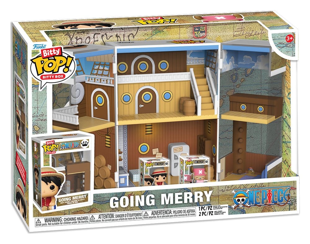 One Piece Bitty POP! Bitty Box Display mit 2 Vinyl Figuren Going Merry - Preorder - ETA: 02.10.2026