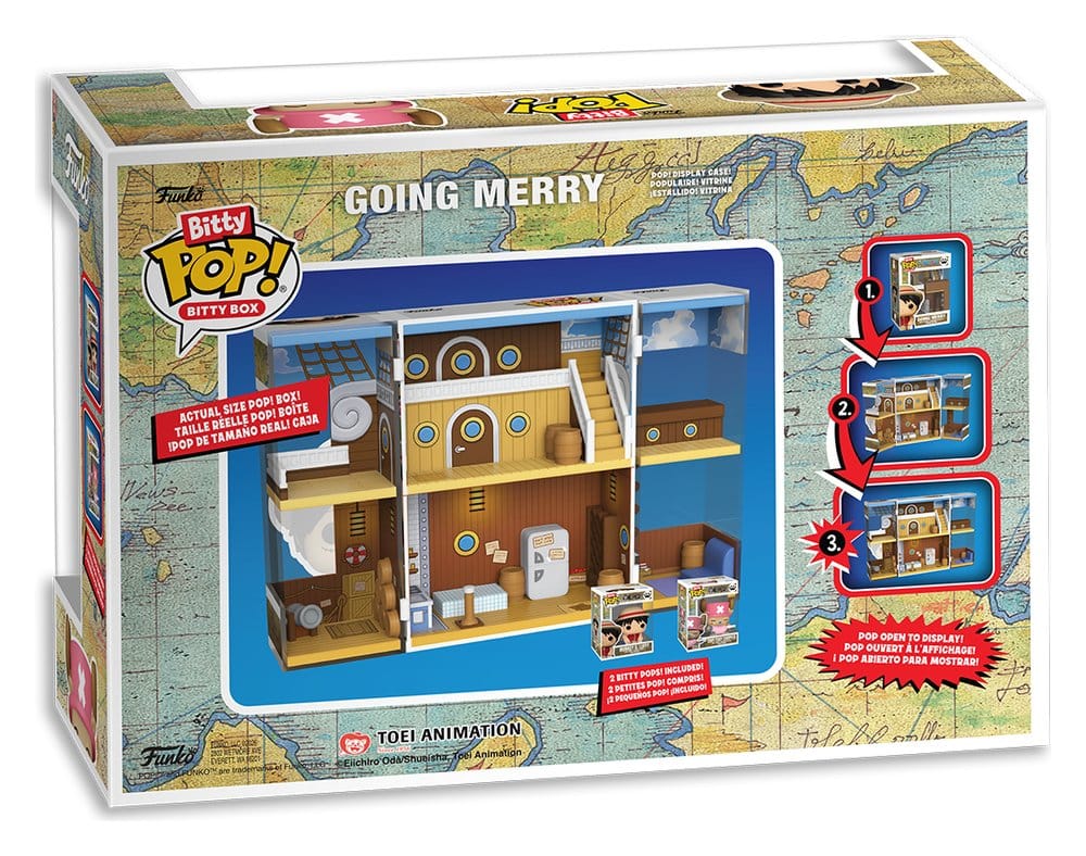 One Piece Bitty POP! Bitty Box Display mit 2 Vinyl Figuren Going Merry - Preorder - ETA: 02.10.2026