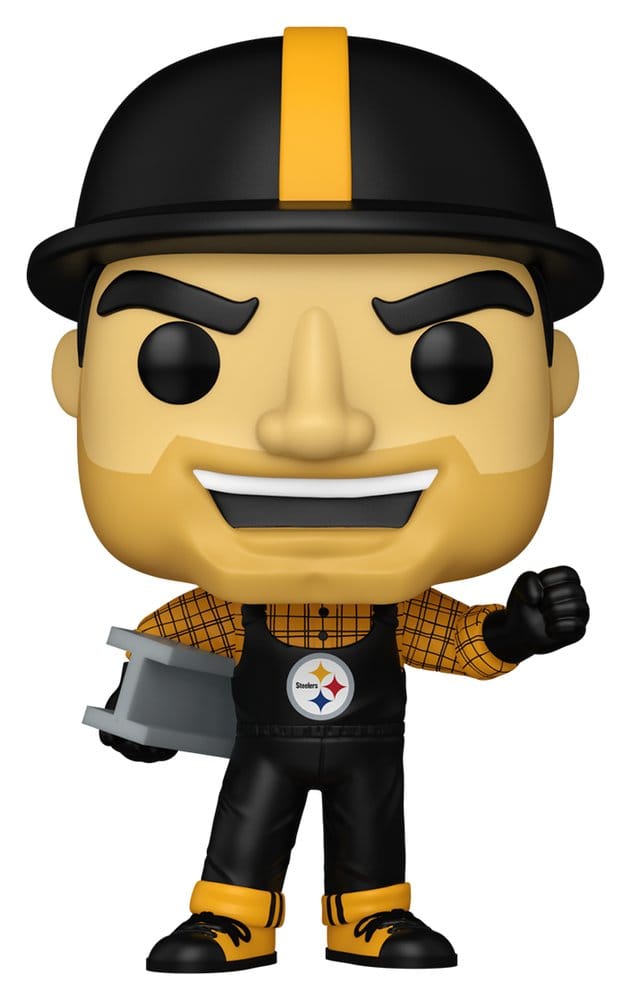 NFL POP! Vinyl Figur Mascots: Steelers- Steely McBeam 9 cm - Versand: 7 Tage nach Bestellung