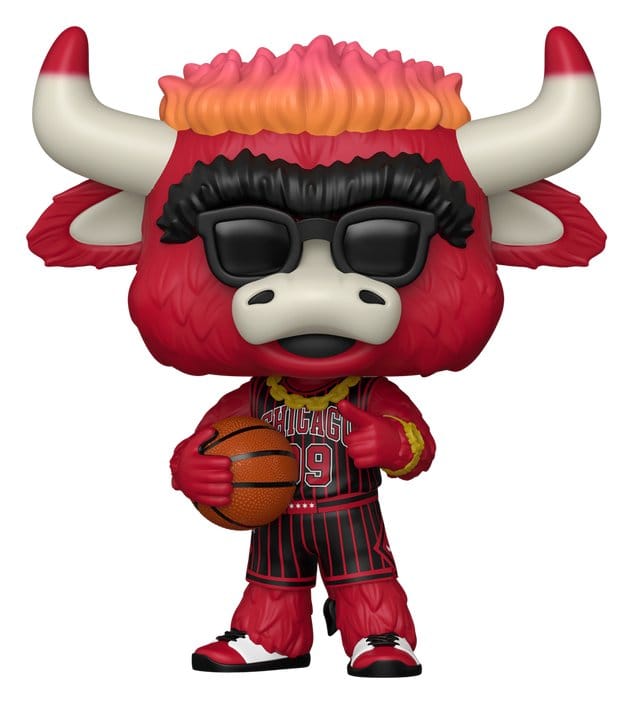 NBA POP! Basketball Vinyl Figur Mascots: Bulls- Benny The Bull 9 cm - Preorder - ETA: 25.10.2026