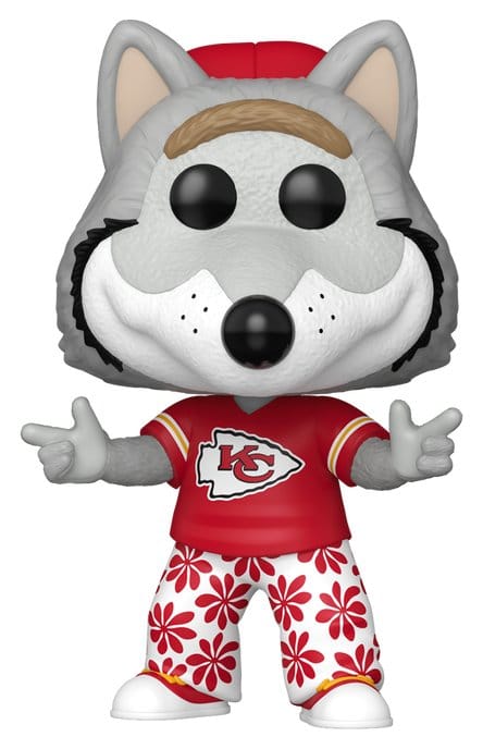 NFL POP! Vinyl Figur Mascots: Chiefs- Wolf 9 cm - Preorder - ETA: 25.12.2026