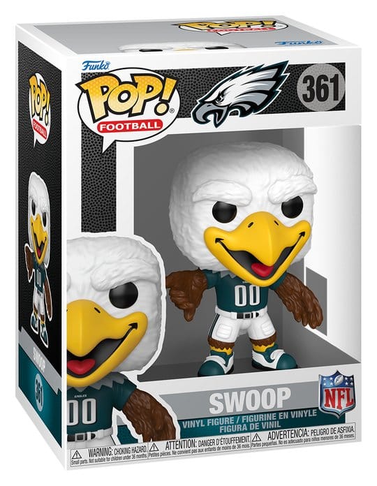 NFL POP! Vinyl Figur Mascots: Eagles- Swoop 9 cm - Preorder - ETA: 25.12.2026