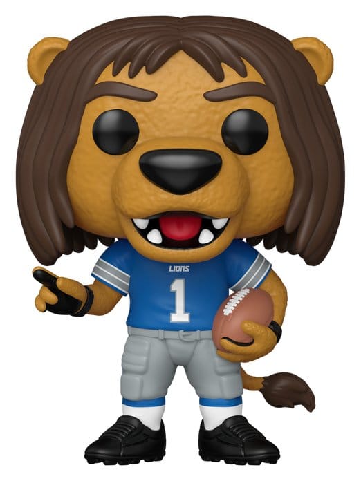 NFL POP! Vinyl Figur Mascots: Lions - Roary 9 cm - Preorder - ETA: 25.12.2026
