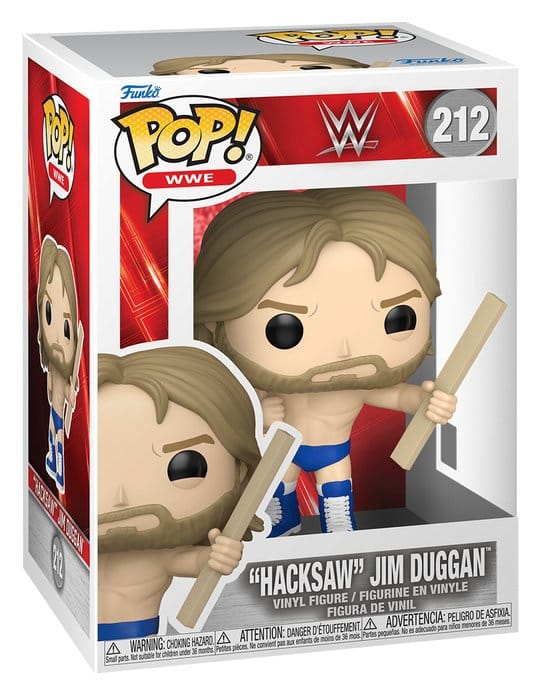 WWE POP! Vinyl Figur Hacksaw Jim Duggan 9 cm - Preorder - ETA: 06.07.2026