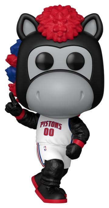 NBA POP! Basketball Vinyl Figur Mascots: Pistons- Hooper 9 cm - Preorder - ETA: 25.10.2026