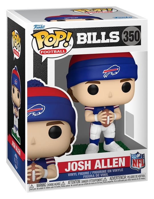 NFL POP! Vinyl Figur : Bills- Josh Allen (Beanie) 9 cm - Preorder - ETA: 25.10.2026