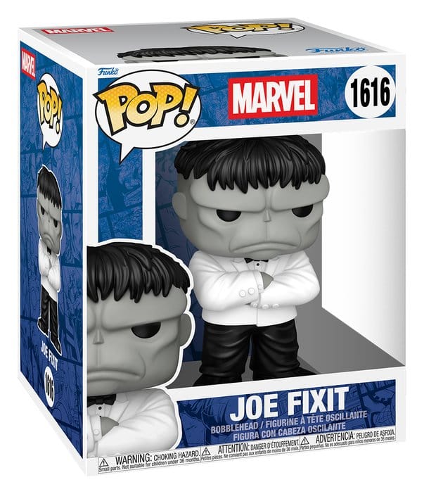 Marvel Super Sized POP! Vinyl Figur Joe Fix It 15 cm - Preorder - ETA: 16.07.2026