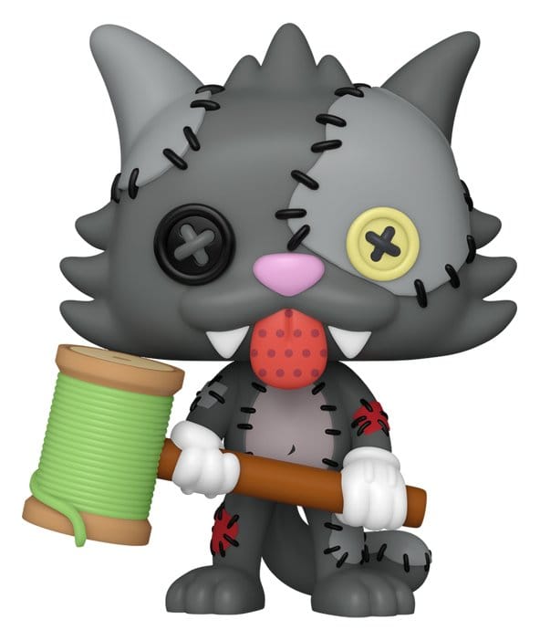 Die Simpsons POP! Animation Vinyl Figur Scratchy Patchwork 9 cm - Preorder - ETA: 01.10.2026