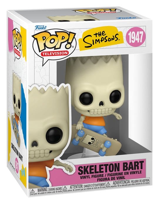 Die Simpsons POP! Animation Vinyl Figur Skeleton Bart 9 cm - Preorder - ETA: 01.10.2026