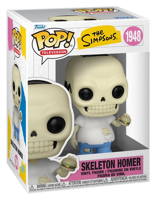 Die Simpsons POP! Animation Vinyl Figur Skeleton Homer 9 cm - Preorder - ETA: 01.10.2026