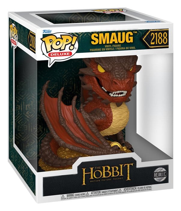 Der Hobbit POP! Deluxe Vinyl Figur Smaug (MT) 9 cm - Preorder - ETA: 25.12.2026