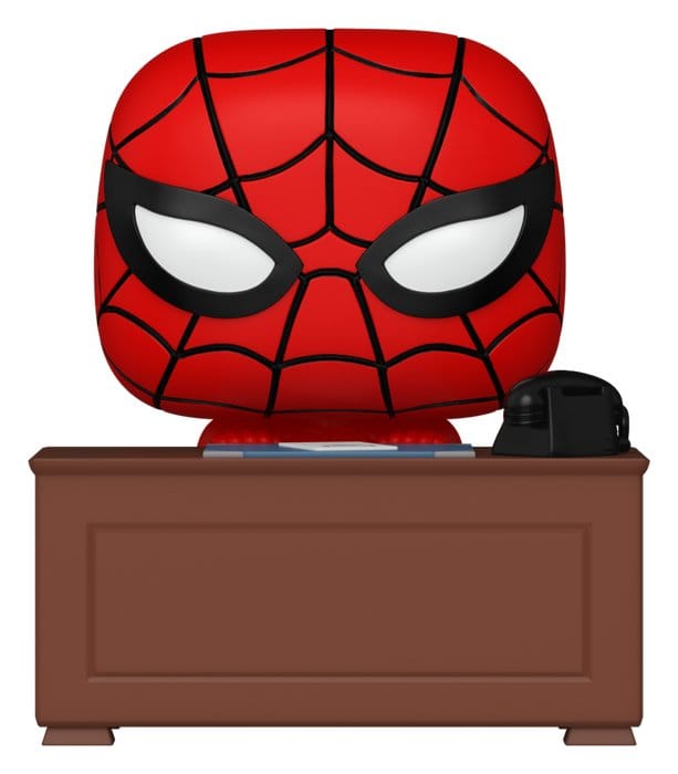 Marvel POP! Premium Vinyl Figur Meme- Spider-Man w/Desk 9 cm - Preorder - ETA: 26.11.2026