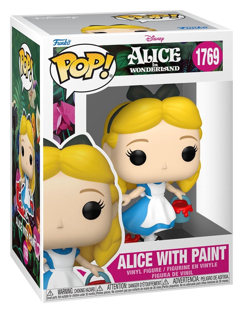 Alice im Wunderland POP! Vinyl Figur Alice with Paint 9 cm - Preorder - ETA: 02.08.2026