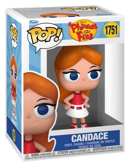 Phineas and Ferb POP! Disney Vinyl Figur Candace 9 cm - Preorder - ETA: 13.07.2026
