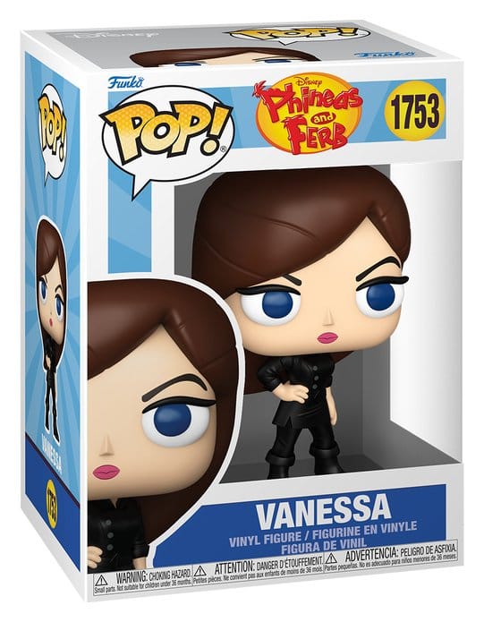 Phineas and Ferb POP! Disney Vinyl Figur Vanessa 9 cm - Preorder - ETA: 13.07.2026