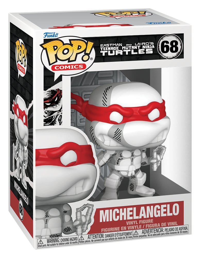 Teenage Mutant Ninja Turtles POP! Vinyl Figur Michelangelo 9 cm  - Preorder - ETA: 25.01.2027