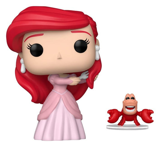 Arielle, die Meerjungfrau POP! Vinyl Figur S3 – Ariel with Sebastian 9 cm - Preorder - ETA: 29.07.2026
