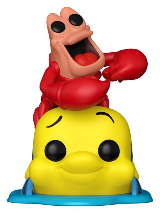 Disney POP! Vinyl Figur : TLM S3- Sebastian & Flounder 9 cm - Preorder - ETA: 29.07.2026