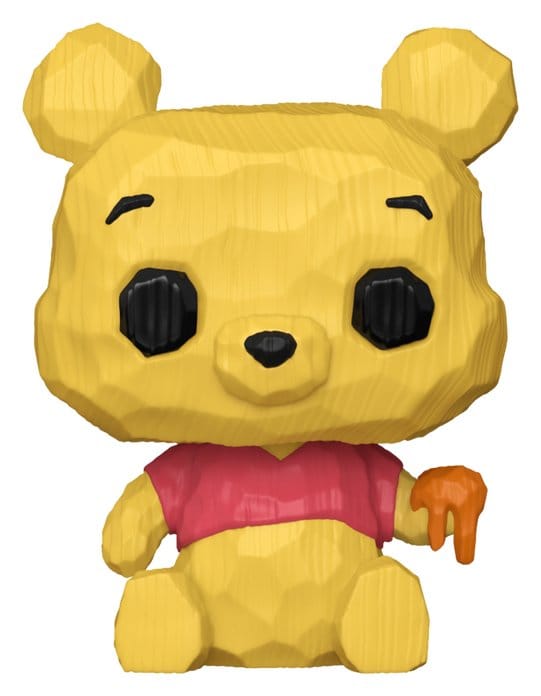 Winnie the Pooh POP! Animation Vinyl Figur Pooh (Whittled) 9 cm - Preorder - ETA: 22.12.2026