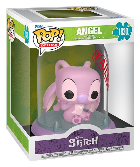 Lilo & Stitch POP! Deluxe Vinyl Figur Experiments- Angel 9 cm - Preorder - ETA: 05.11.2026
