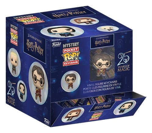 Harry Potter Mystery POP! Vinyl Schlüsselanhänger 10 cm 25th Anniversary Display (12) - Preorder - ETA: 25.08.2026