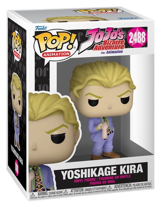 JoJo´s Bizarre Adventure POP! Animation Vinyl Figur Kira (DIU) 9 cm - Preorder - ETA: 25.09.2026