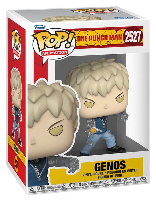 One Punch Man POP! Animation Vinyl Figur Genos 9 cm - Preorder - ETA: 25.01.2027
