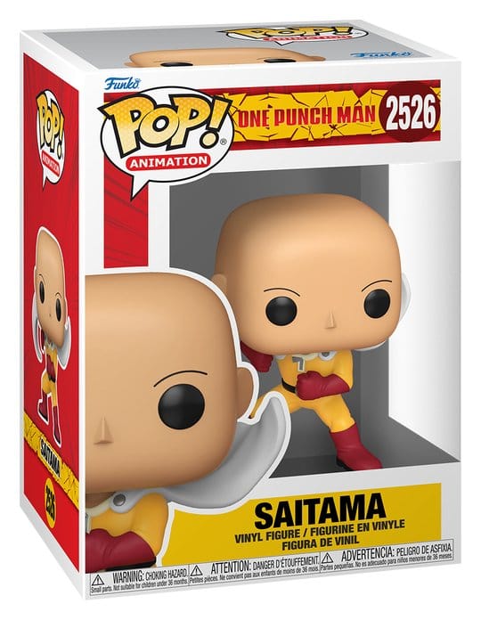 One Punch Man POP! Animation Vinyl Figur Saitama 9 cm - Preorder - ETA: 25.01.2027