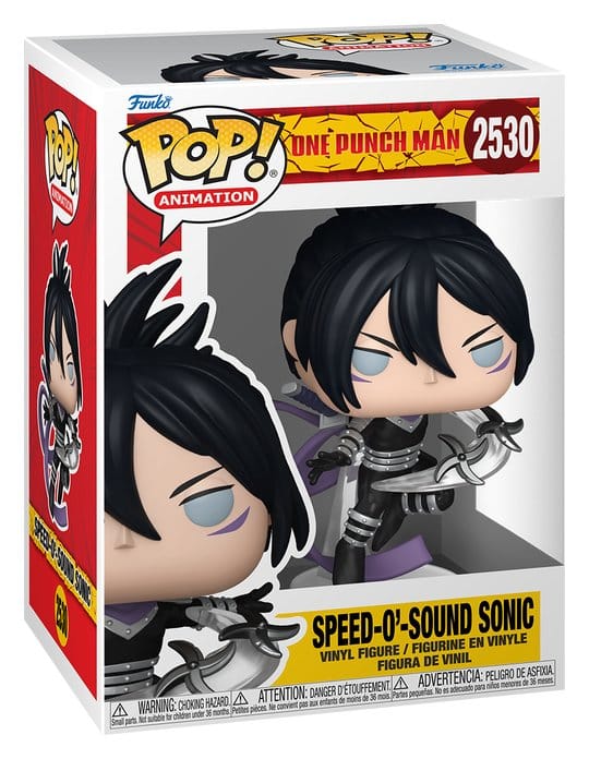 One Punch Man POP! Animation Vinyl Figur Sonic 9 cm - Preorder - ETA: 25.01.2027