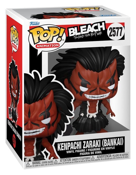 Bleach: Thousand-Year Blood War POP! Animation Vinyl Figur Kenpachi 9 cm - Preorder - ETA: 01.10.2026
