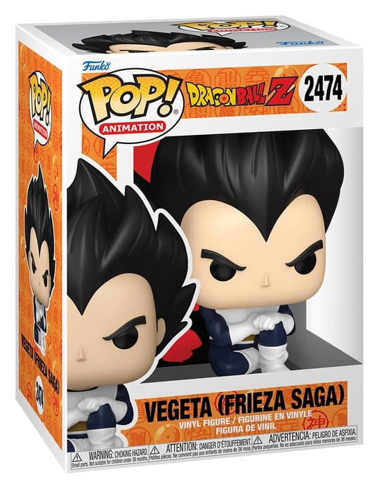 Dragon Ball Z POP! Animation Vinyl Figur Vegeta (Refresh) 9 cm - Preorder - ETA: 25.10.2026