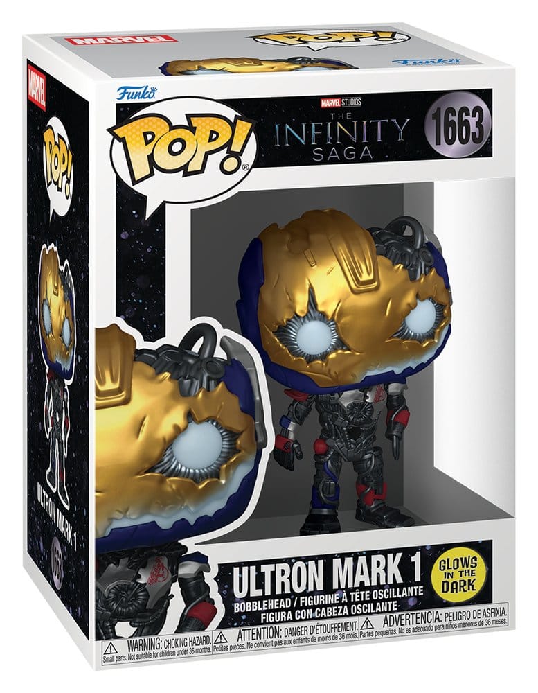 Marvel POP! Comics Vinyl Figur Ultron 9 cm - Preorder - ETA: 28.12.2026
