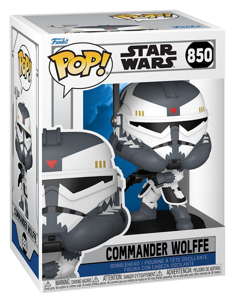 Star Wars Animation POP! Vinyl Figur Comm Wolffe 9 cm - Preorder - ETA: 22.12.2026