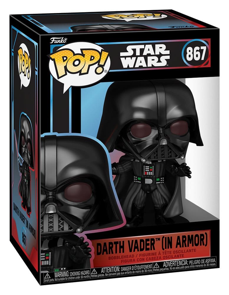 Star Wars POP! Vinyl Wackelkopf-Figur Darth Vader (In Armor) 11 cm - Preorder - ETA: 25.09.2026