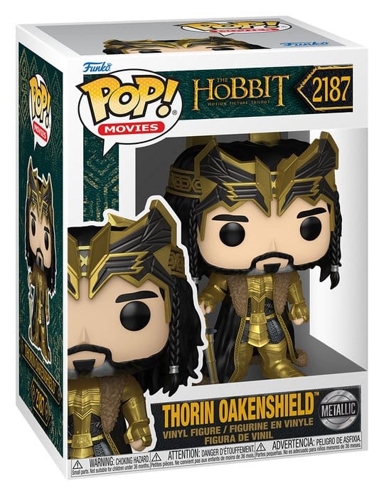 Der Hobbit POP! Movies Vinyl Figuren Thorin(MT) 9 cm - Preorder - ETA: 25.12.2026