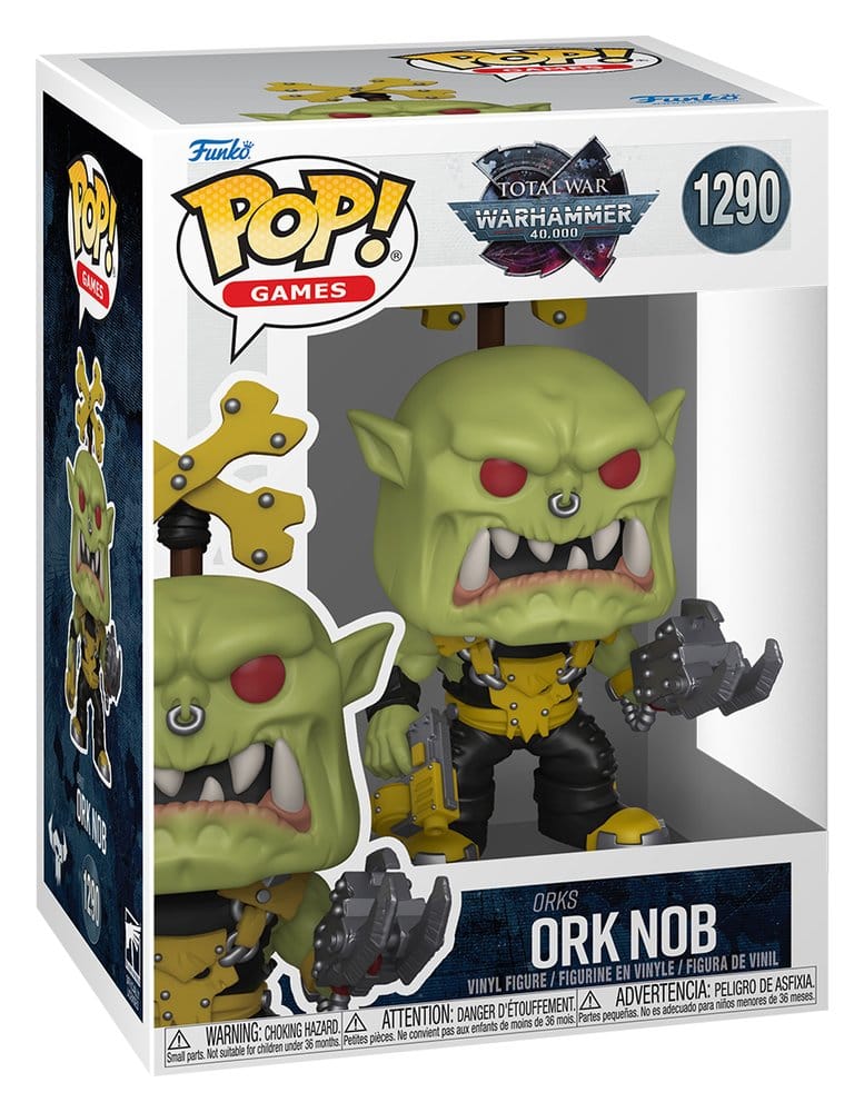 Warhammer 40,000 POP! Games Vinyl Figur Ork Nob 9 cm - Preorder - ETA: 02.07.2026